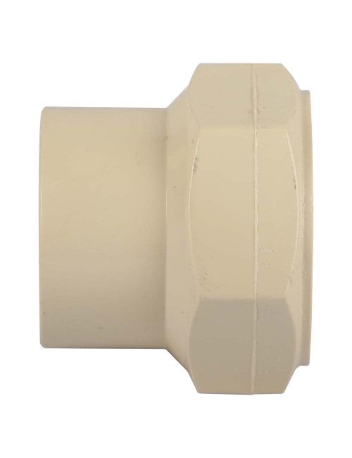 PVC ADAPTOR FEMALE BRASS THREAD 1"