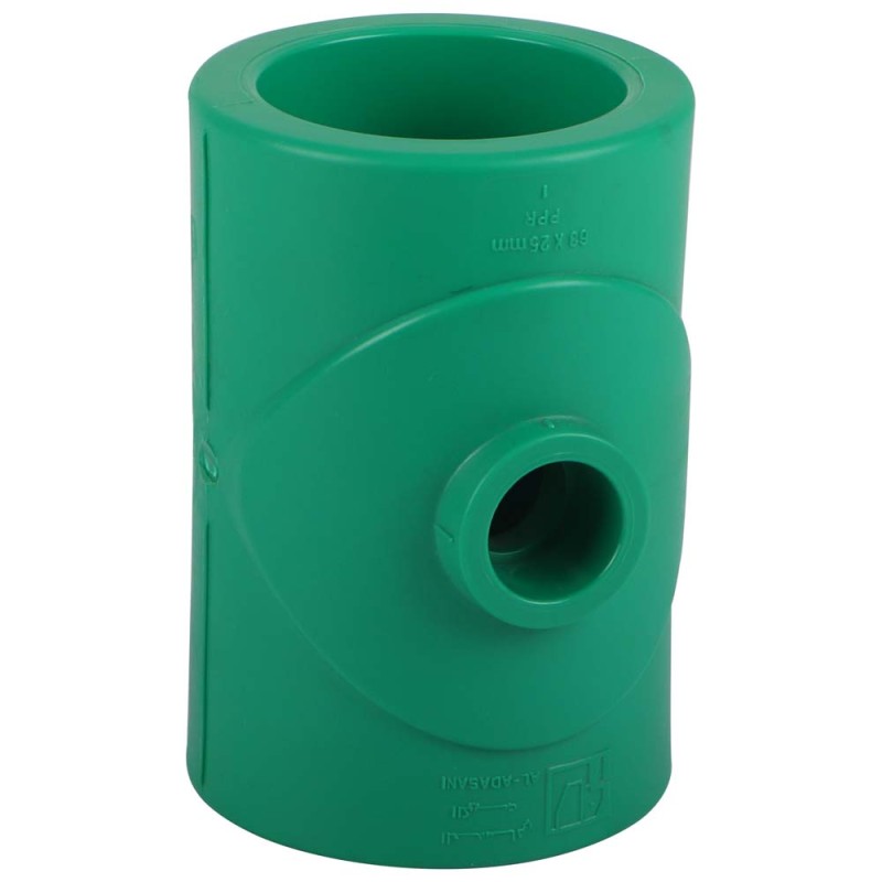 تي محول 2"×3/4" اخضر لحيم عدساني كويتي