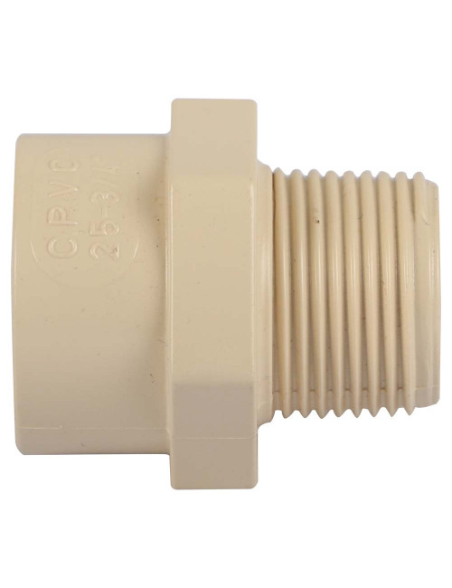 PVC MALE THREADED ADAPTOR 3/4"