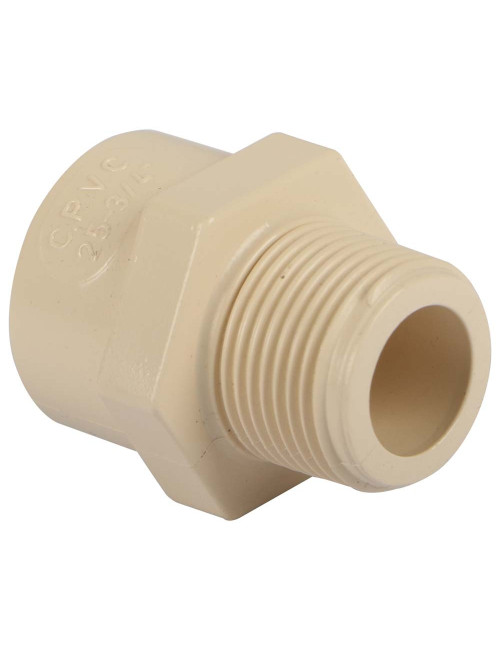 PVC MALE THREADED ADAPTOR 3/4"