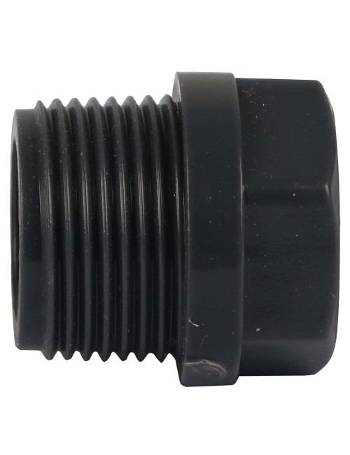 PVC PIPE CAP GREY 3/4"