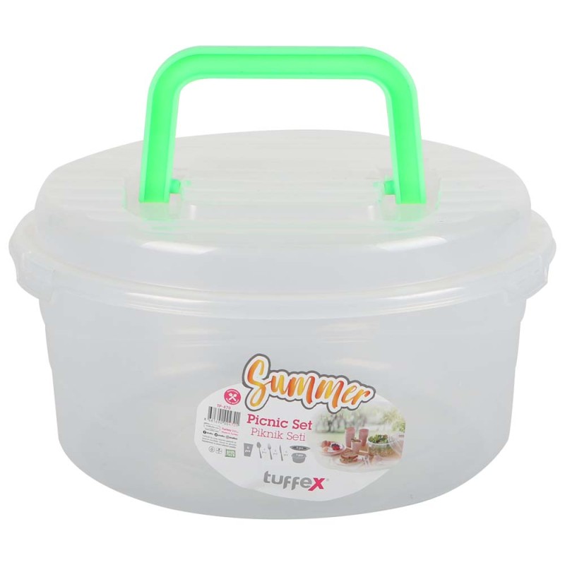 PLATES AND CUP SET PLASTIC
