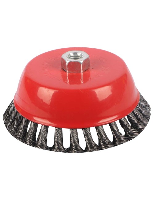 CUP BRUSH TWIST TYPE 6" x 14
