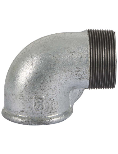 كوع ذكر 2" جلفنايز CHN