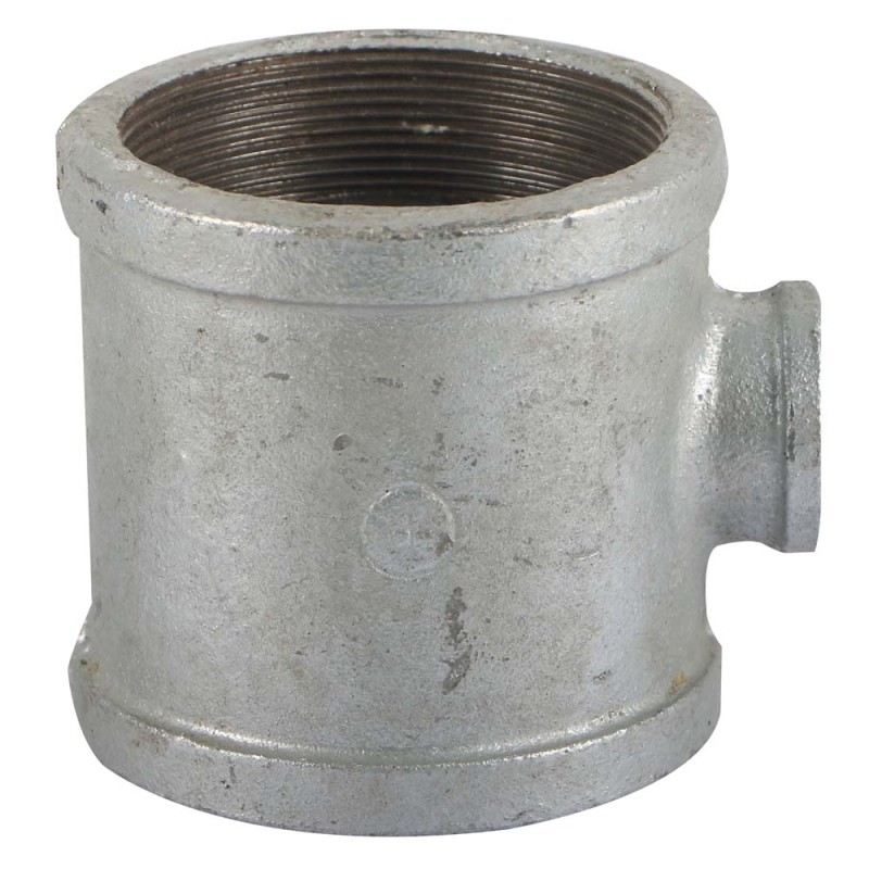 GALV. REDUCER TEE 1" x 3"