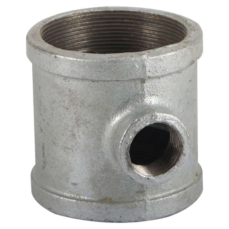 GALV. REDUCER TEE 1" x 3"