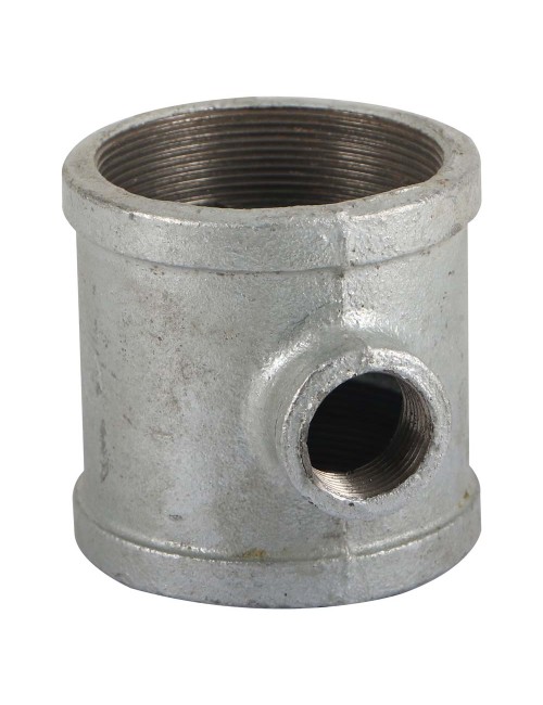 GALV. REDUCER TEE 1" x 3"