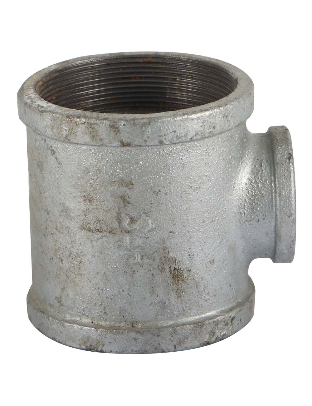 GALV. REDUCER TEE 1-1/2" x 3"