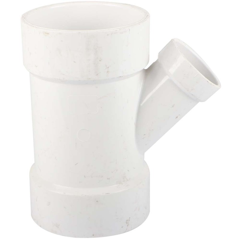 PVC TEE.Y WHITE "2 X "4