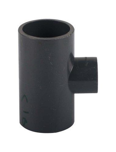 PVC ADOPTER TEE GRAY 1"x1/2"