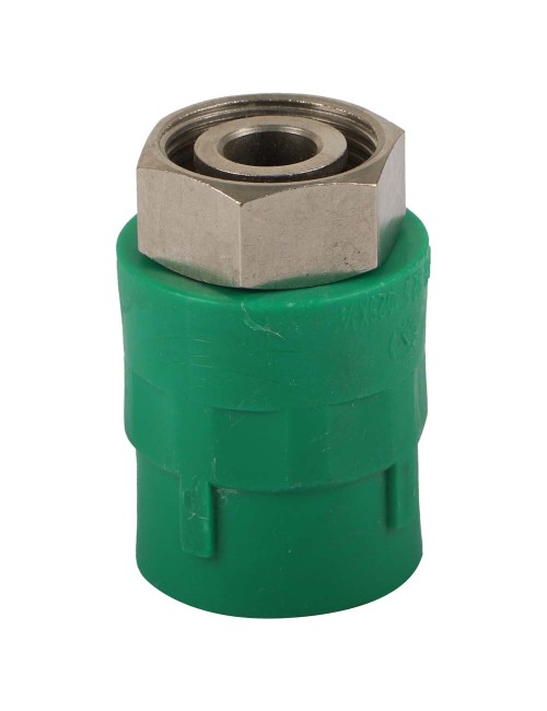 PPR ADAPTOR WITH CONNECTION SOCKET 3/4"