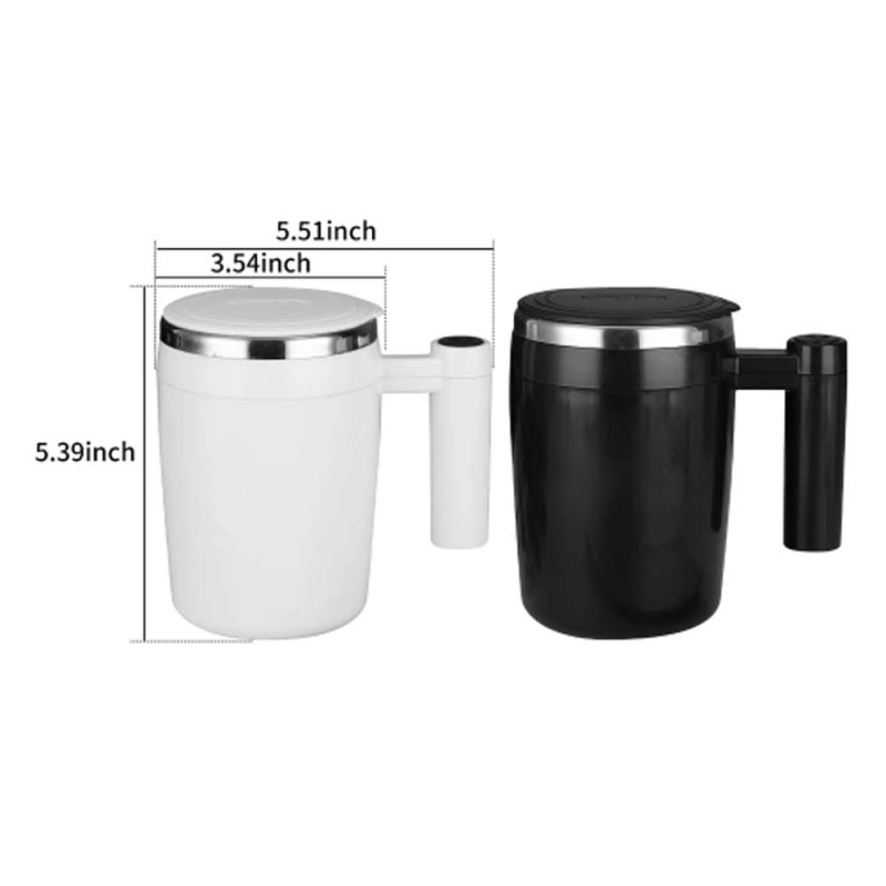 HZ-588 13.5*9CM USB كوب تقليب استانلستيل شحن