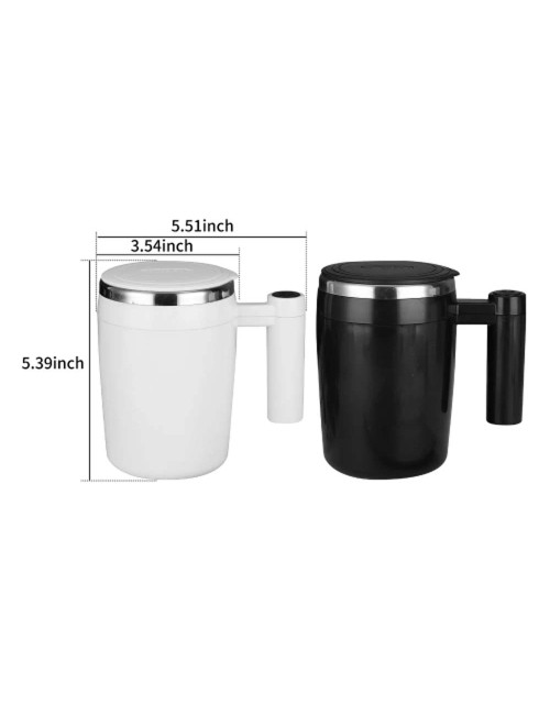 HZ-588 13.5*9CM USB كوب تقليب استانلستيل شحن