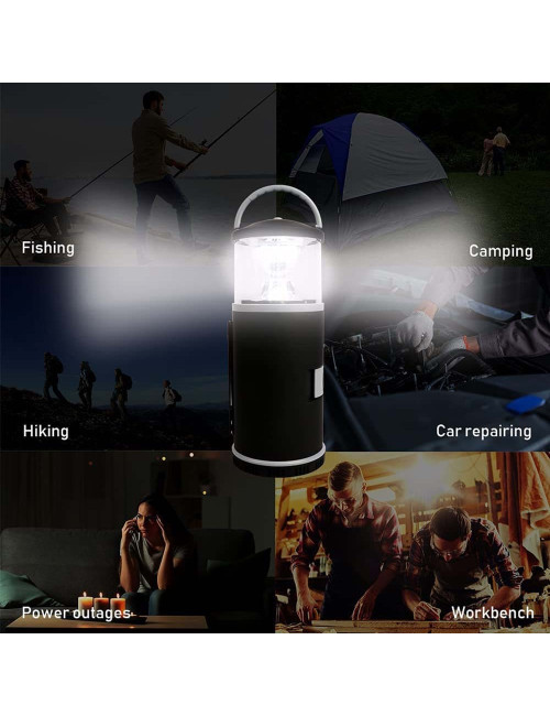 RX340 LANTERN WITH TOOLS 15PCS SET 10.3*10.3*26.2CM