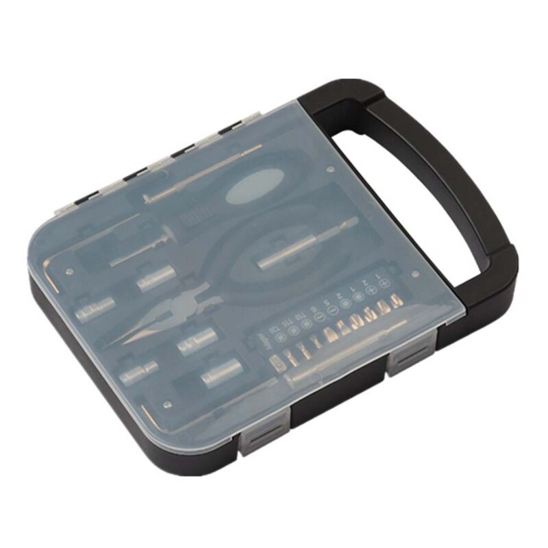 MRX317-1 MULTIFUNCTIONAL HAND TOOL KIT 22PCS SET 21.8*16*2.8CM
