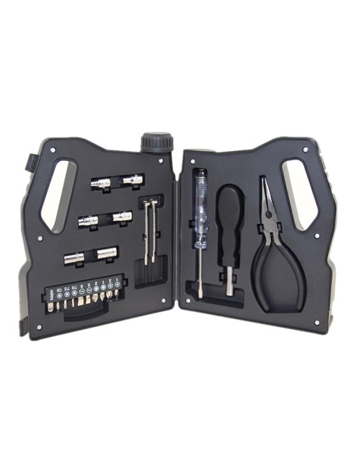 RX336 MULTIFUNCTIONAL TOOLS KIT 21PCS SET 19*16*7CM