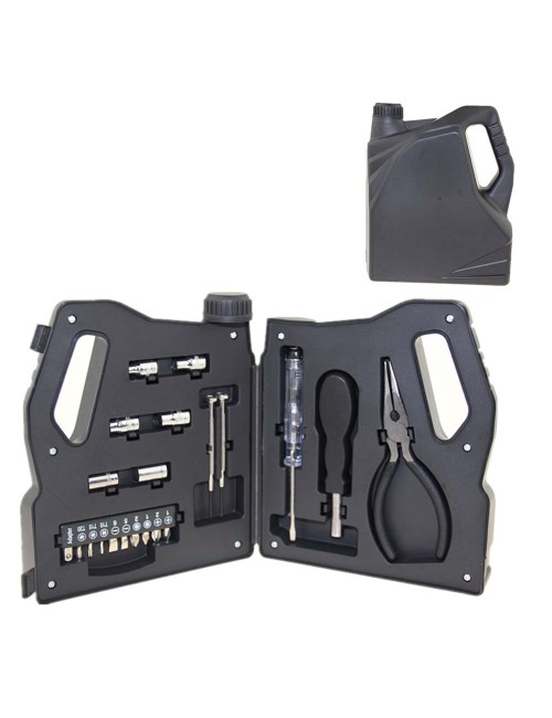 RX336 MULTIFUNCTIONAL TOOLS KIT 21PCS SET 19*16*7CM