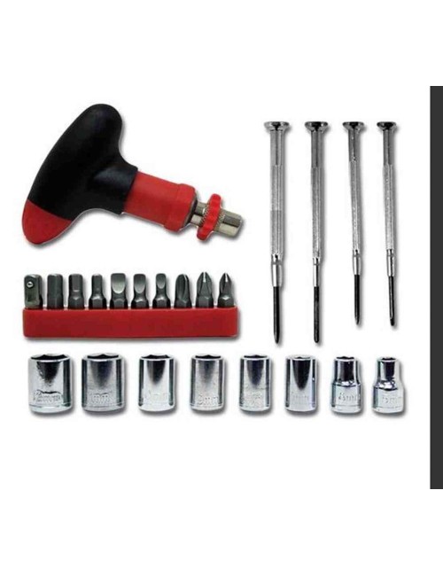RX204A MULTIFUNCTIONAL TOOLS 24PCS SET 19.7*12.7*9.3CM