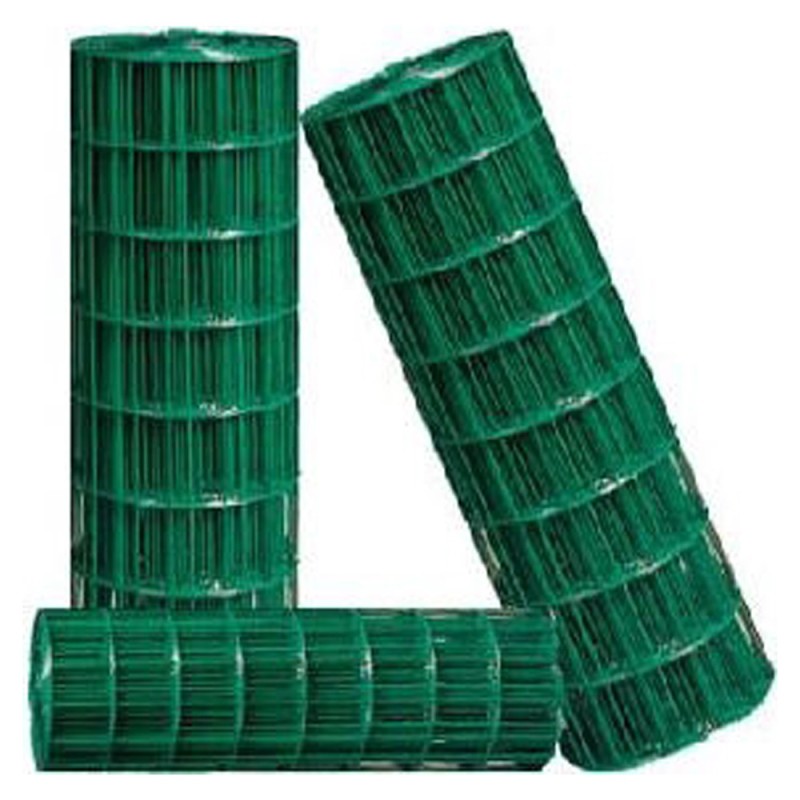 PVC COATED WELDED MESH GREEN 16G x 3/4" x 1.2 x 25 MTR