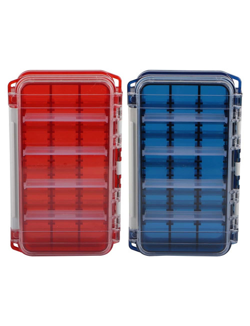 JAS-PWAB FISHING BOX WATERPROOF MULTI-COLOR 17.5x10.5x4.5CM