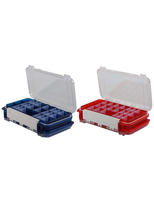 JAS-PWAB FISHING BOX WATERPROOF MULTI-COLOR 17.5x10.5x4.5CM