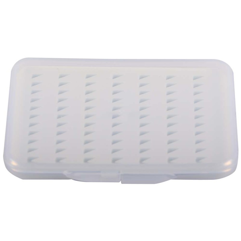 JAS-UFFBS ULTRA-THIN FLY FISHING BOX (S-TRANSPARENT) 11x7.5x1.3CM