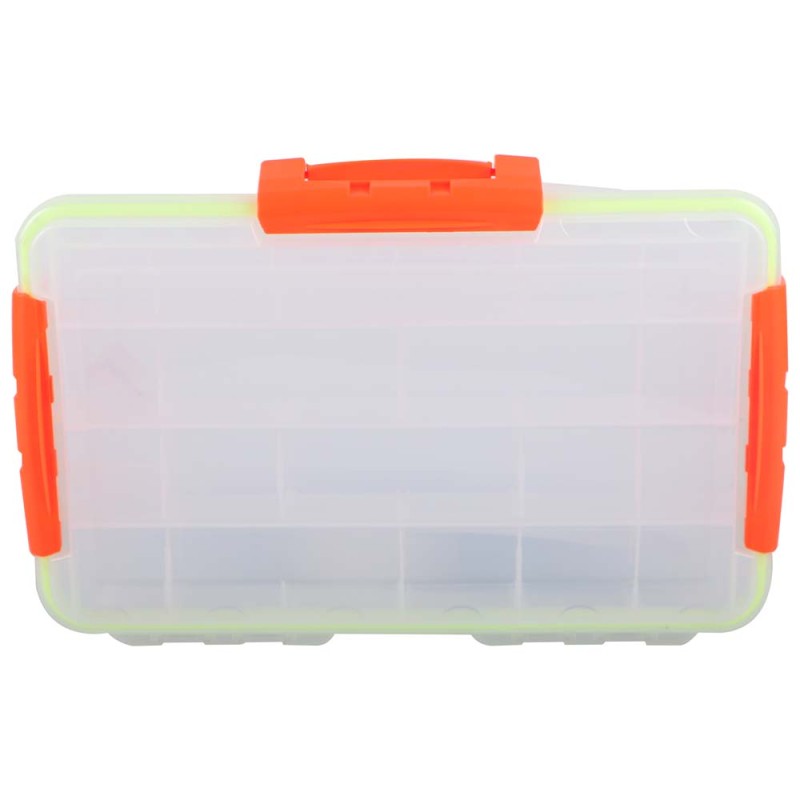 JAS-TWLBM THREE LOCK LUYA BOX (M) TRANSPARENT 36x22x5CM