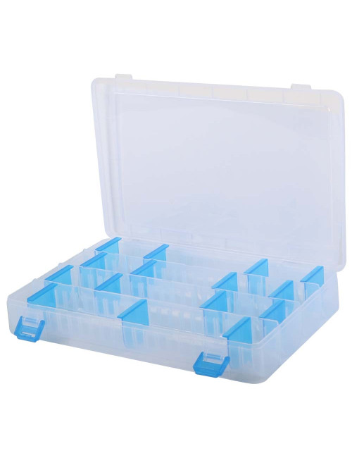 JAS-AB ACCESSORIES BOX TRANSPARENT 27x18.5x4.1CM