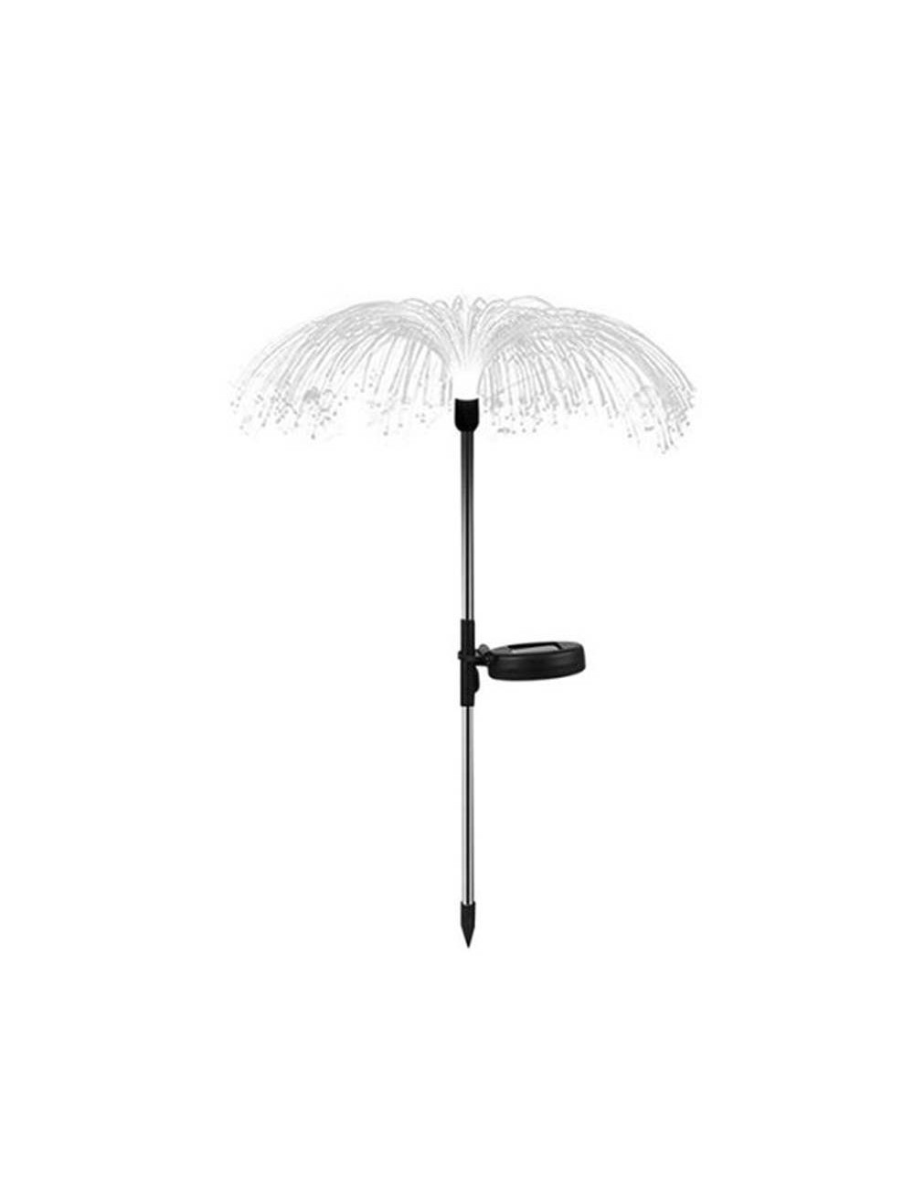 SOLAR FIBER OPTIC JELLYFISH HEIGHT 90CM