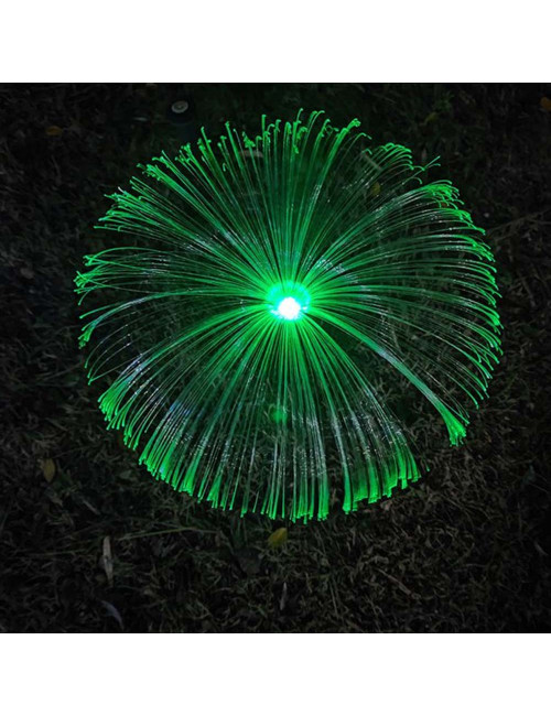 SOLAR FIBER OPTIC JELLYFISH HEIGHT 90CM