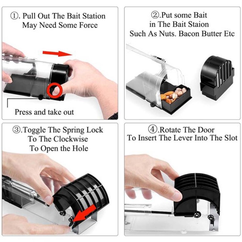 PEDAL MOUSE TRAP 225*80*75MM