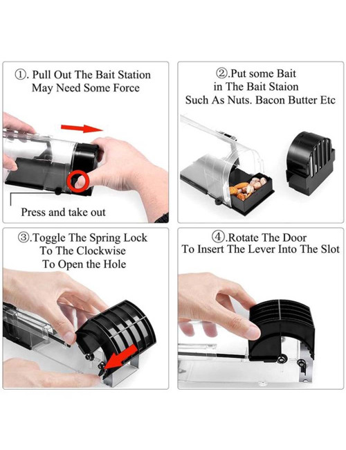 225*80*75MM مصيدة فار
