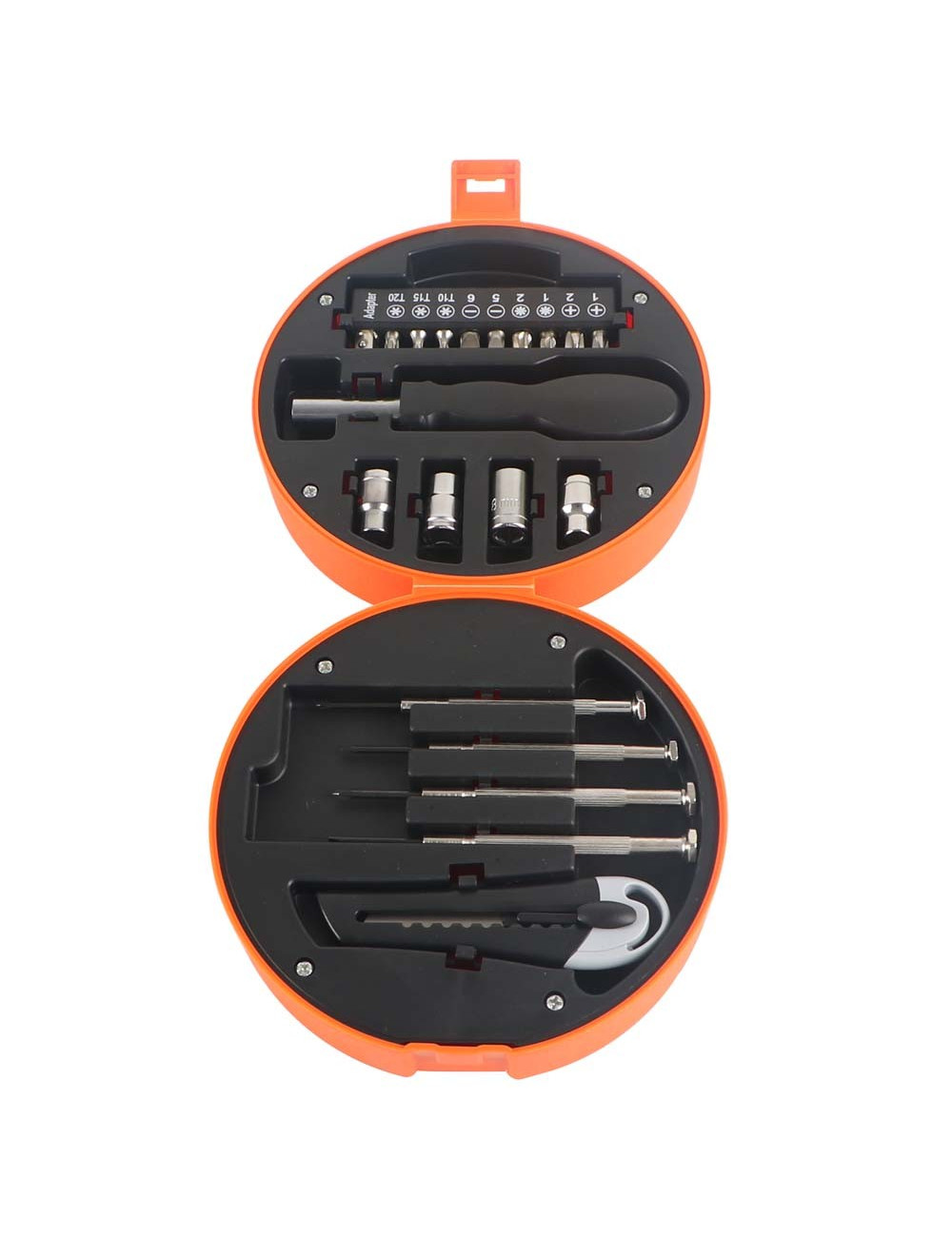 RX344 MULTIFUNCTIONAL TOOLS KIT 20PCS SET 13.5*13.5*6CM