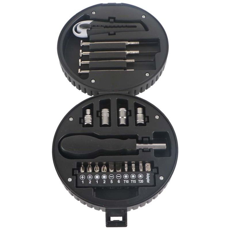 RX313G MULTIFUNCTIONAL TOOLS 20PCS SET 13.5*13.5*6CM