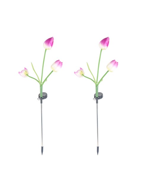 SOLAR TULIPS FLOWER HEIGHT 80 CM