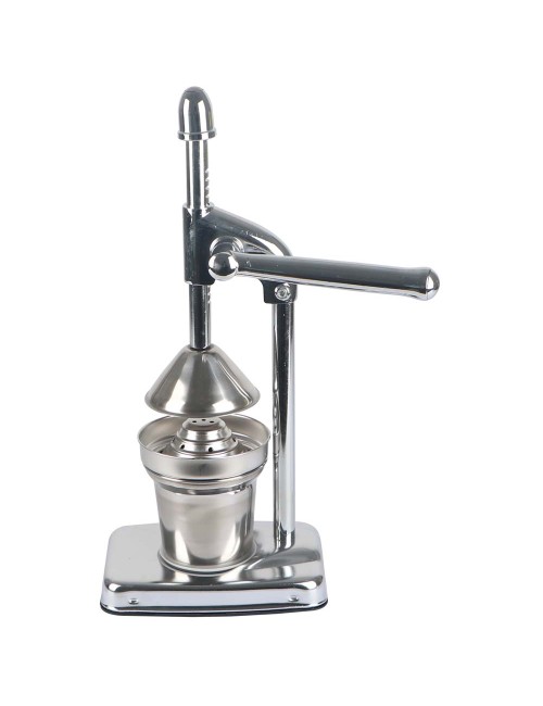 CITRUS FRUIT JUICER MANUAL ALUMINUM ALLOY WITH STAINLESS STEEL METALLIC 14X18X36CM 1.6KG