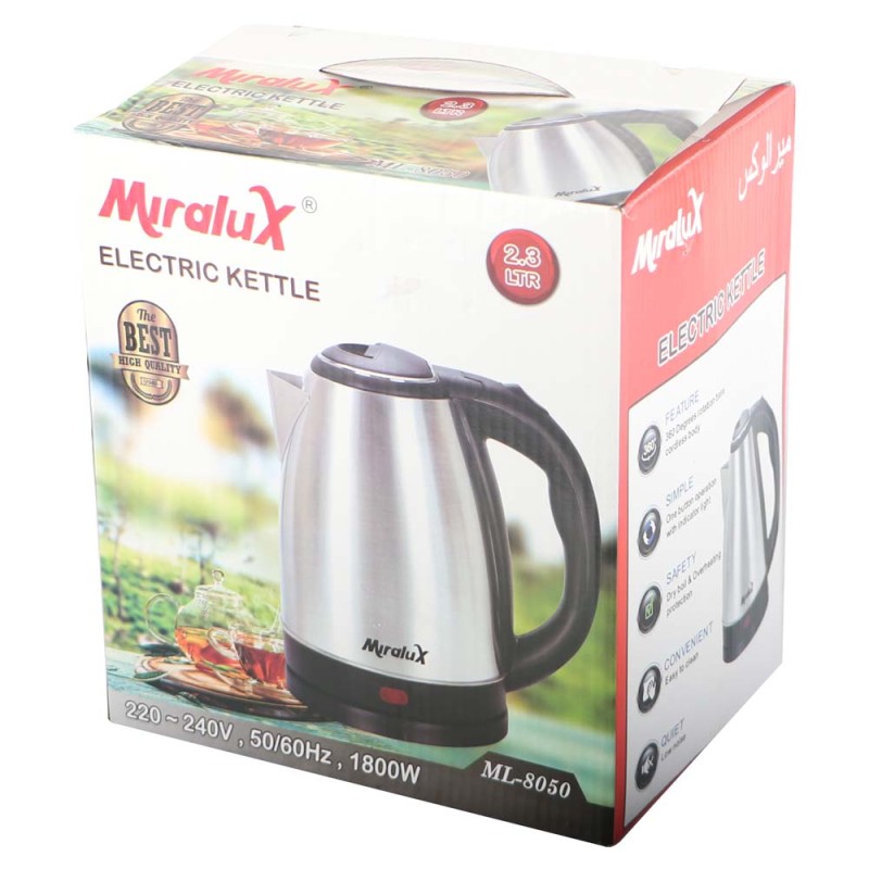 MIraluX ML - 8050 Kettle 2.3 LTR سخان كهربائي