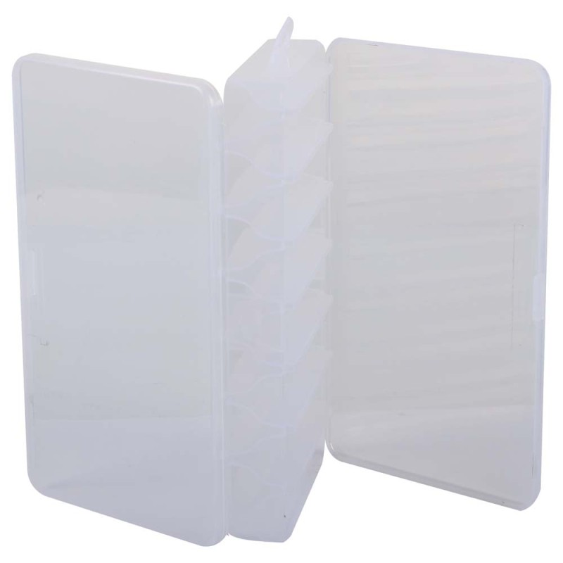 JAS-CLB CONJOINED LUYA BOX (TRANSPARENT) 19.4x11.5x3.7CM