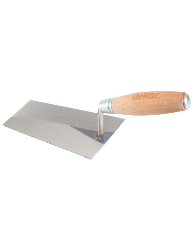 066 BRICK TROWEL WOODEN HANDLE 16 CM