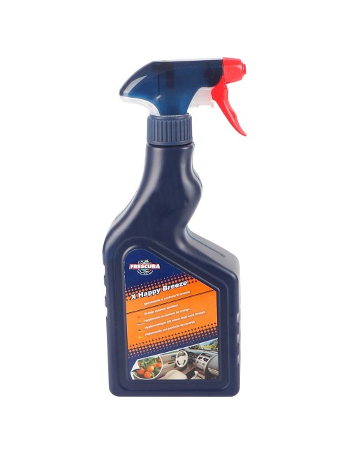 FRESCURA X-HAPPY BREEZE CAR FRESHENER & SANITIZER WITH ORANGE FRAGNANCE