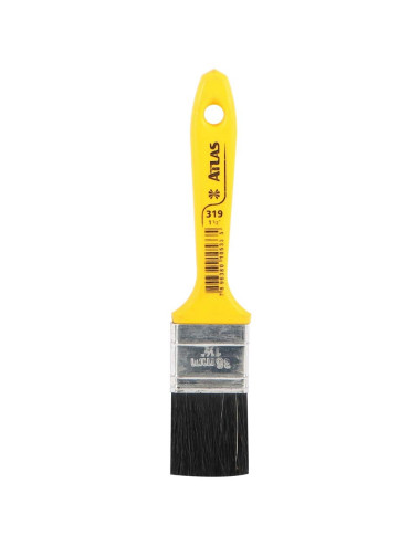 ATLAS 319 PAINT BRUSH YELLOW 1.5"