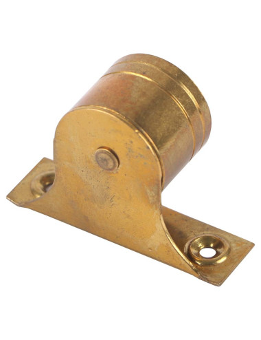 BRASS CURTAIN PIPE CUP 1"