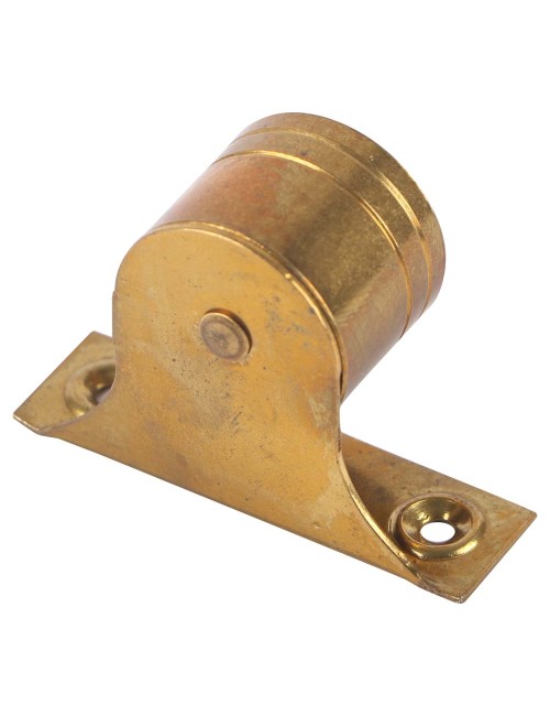BRASS CURTAIN PIPE CUP 1"