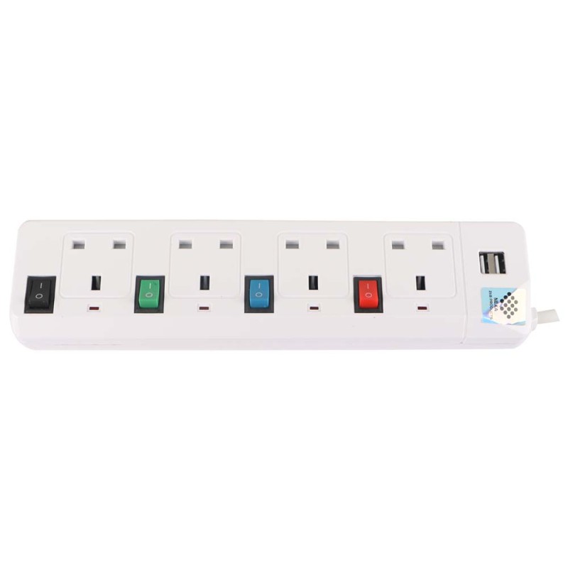 USB + موزع 4 فتحة 3 متر