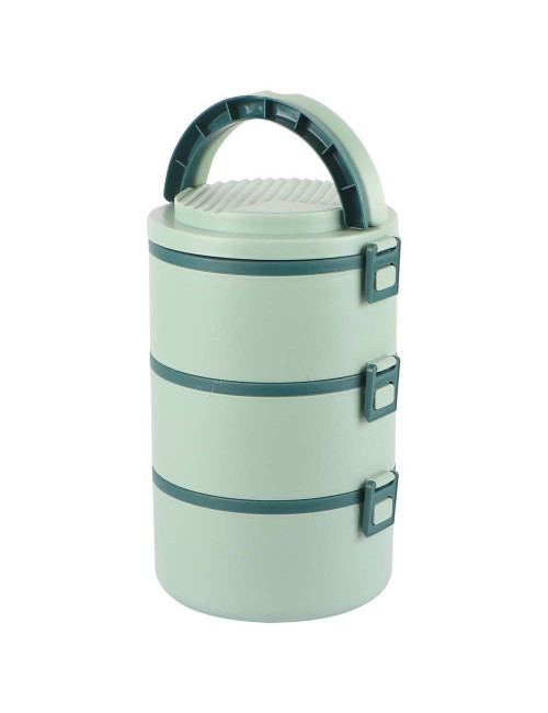 PLASTIC LUNCH BOX 3 LAYER LARGE