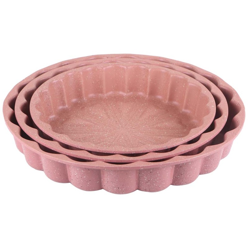 BAKEWARE ALUMINIUM ALLOY NONSTIC CAKE PAN SET