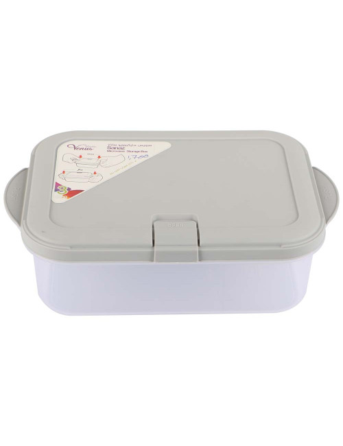 N117 RECTANGULAR PLASTIC BOX PCS SET