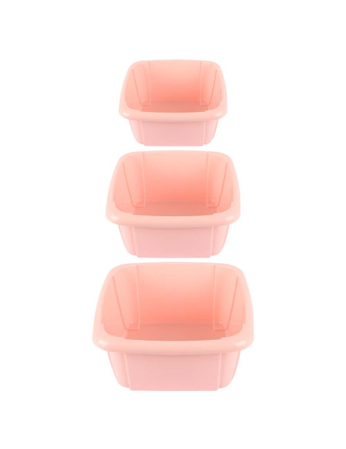 M13 SQUARE PLASTIC BOX 3PCS SET