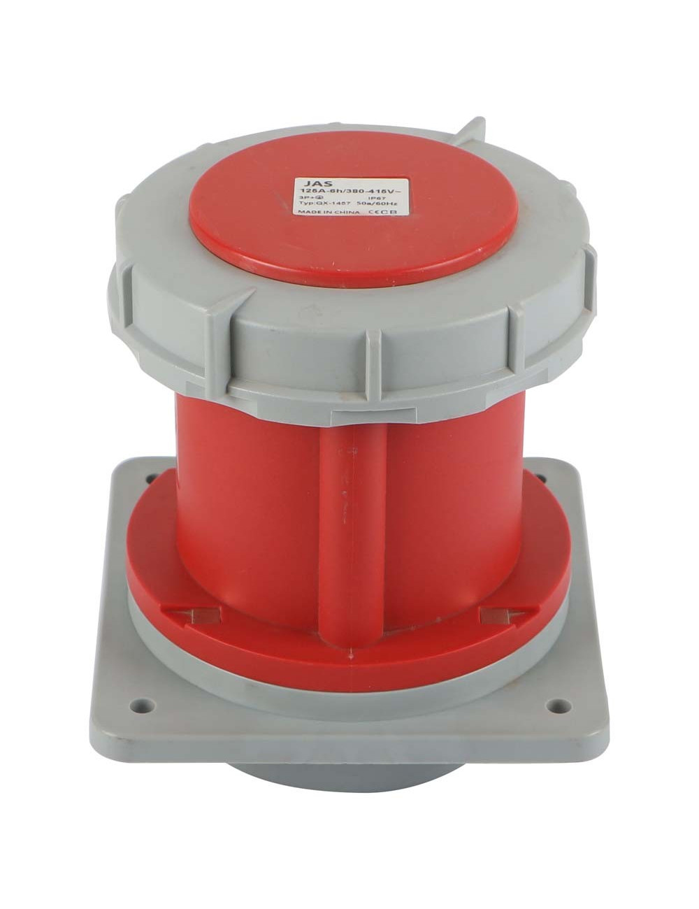 INDUSTRIAL SOCKET 4 PIN × 125 AMP