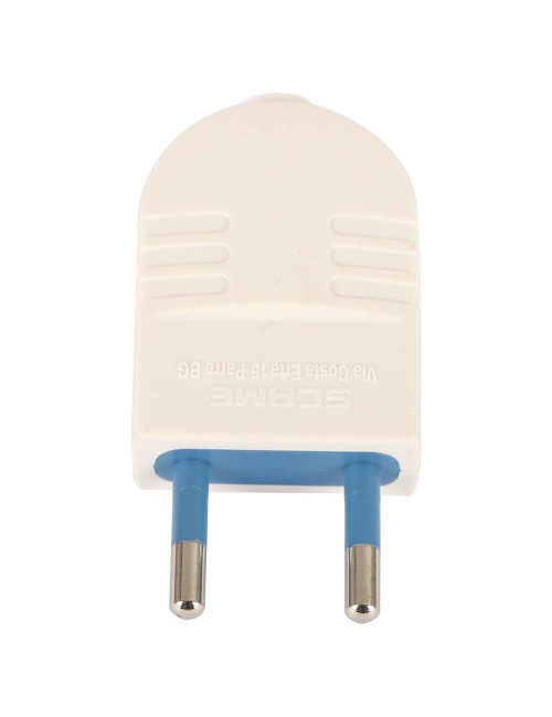 TOP 2 PIN PLUG 10 AMP